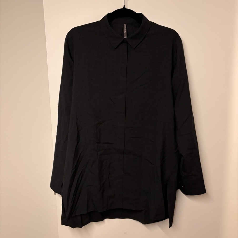 Arc'teryx Veliance Black Demlo Wool Blouse